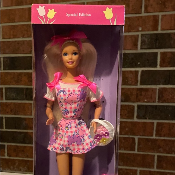 easter barbie 1996